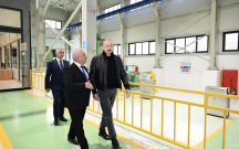 Prezident “Qozlukörpü” SES-in açılışında