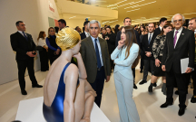 Heydər Əliyev Mərkəzində Kerol Förmenin sərgisinin açılışı oldu