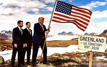 Tramp Qrenlandiyaya ABŞ bayrağı “sancdı”