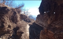 İsmayıllıda dəfinə tapmaq üçün qalanı uçurdular