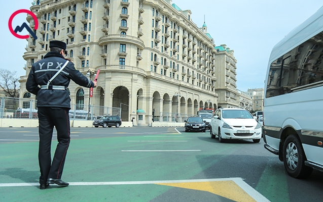 Bakının mərkəzinə giriş bağlandı