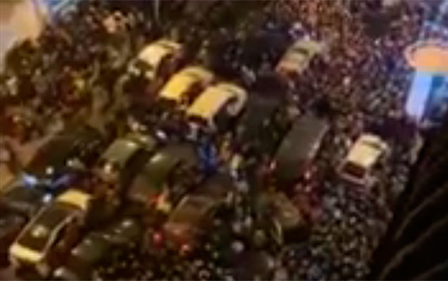 Gecəki “bayram tıxacı”ndan