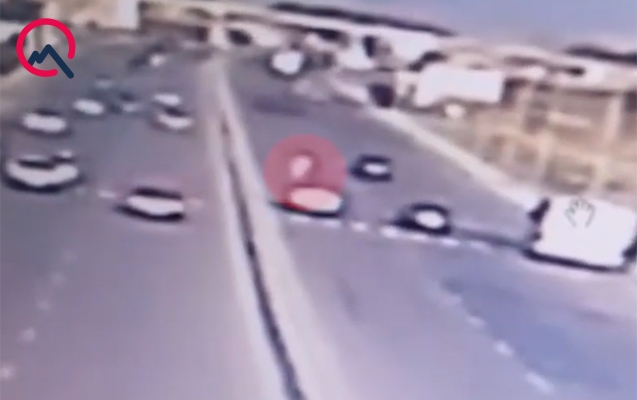 Keçmiş yol polisinin 17 yaşlı qızı vurma anı