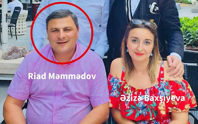 Maska alveri edənlərdən biri Riad Məmmədov imiş...