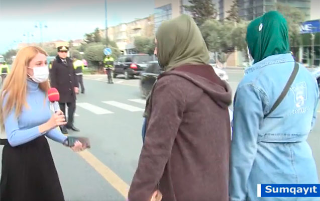 Sorğu keçirən jurnalisti hamı tənqid etdi