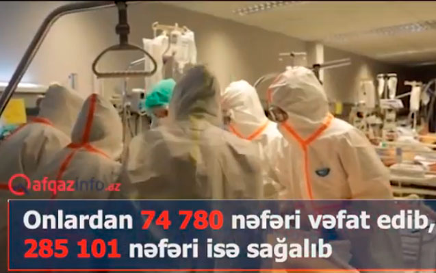 Koronavirusla bağlı indiyə olan rəqəmlər