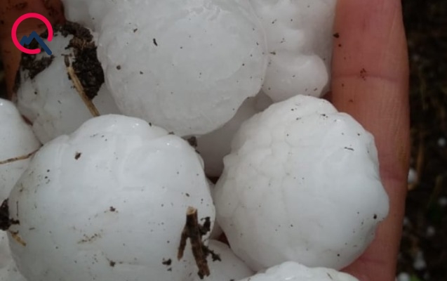 Bu rayonlara dolu və yağış yağdı