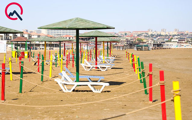 Çimərliklərdən ilk görüntülər