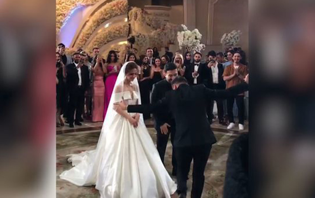 Azərbaycanlı müğənninin Moskvada dəbdəbəli toyu