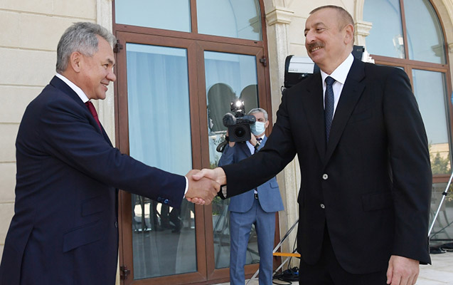 Prezident Şoyqunu qəbul etdi