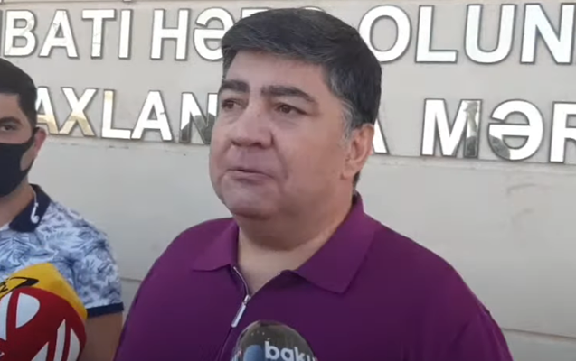 Ramiz Mehdiyevin kürəkəni ağlayıb üzr istədi