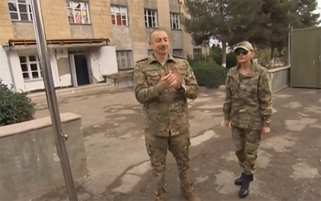 Prezidentlə xanımının Füzuli və Cəbrayıl səfərindən