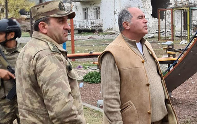 Fərhad Əhmədov şəhid polkovniklə görüşündən yazdı