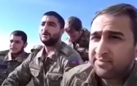 Əsgərlər şəhid Xudayarı öz oxuduğu mahnı ilə yad etdi