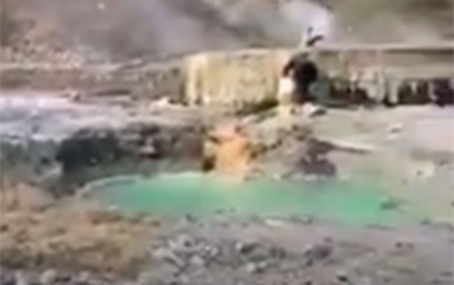 Əsgərlərimiz Kəlbəcərdəki “İstisu”dan video paylaşdı