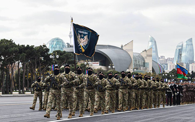 “YARASA” ilk dəfə paradda nümayiş etdirildi