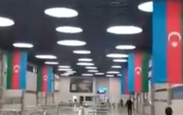 Bakı metrosunun “8 Noyabr” stansiyasından