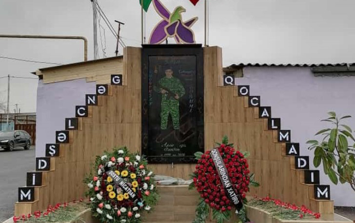 Dizayner ata şəhid oğlunun doğum gününə bulaq hazırladı…