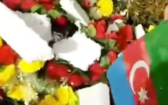 Şəhid məzarlarının çələnglərinin sökülməsi ilə bağlı açıqlama