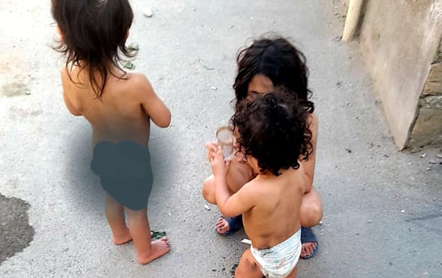 Xırdalanda 4 uşaq acınacaqlı vəziyyətdə yaşayır