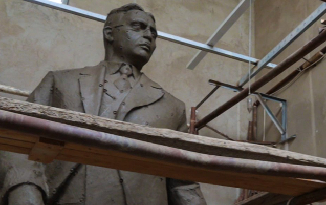 Üzeyir Hacıbəylinin Şuşadakı heykəli belə olacaq