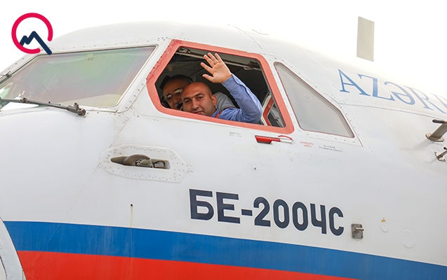 Azərbaycan Türkiyəyə amfibiya təyyarə göndərdi