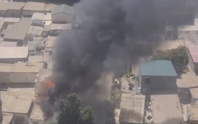 “Kubinka”dakı yanğın söndürüldü