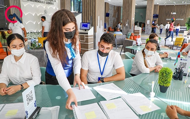 Burada şəhid ailə üzvləri, qazilər birlikdə çalışır