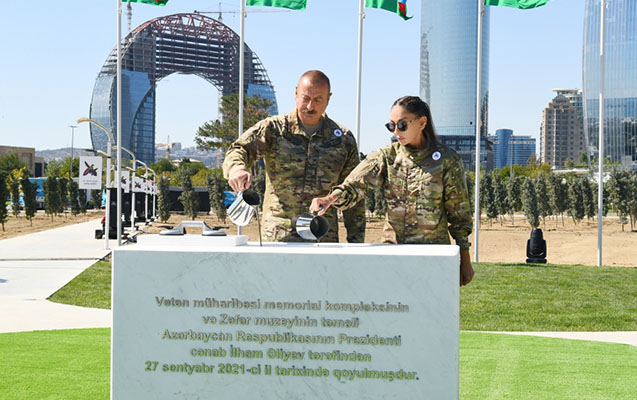 Memorial Kompleksin və Zəfər Muzeyinin təməli qoyuldu