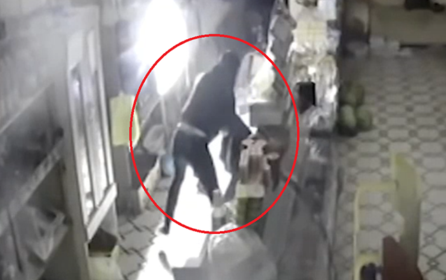 Marketə oğurluğa girdi, sahibi ilə qarşılaşdı