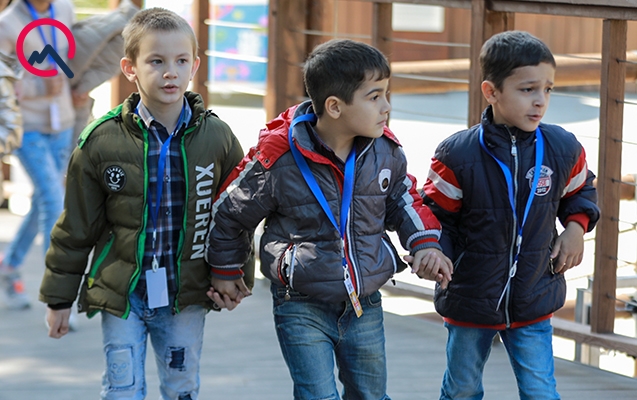 Zooparkın ilk qonaqları onlar oldu