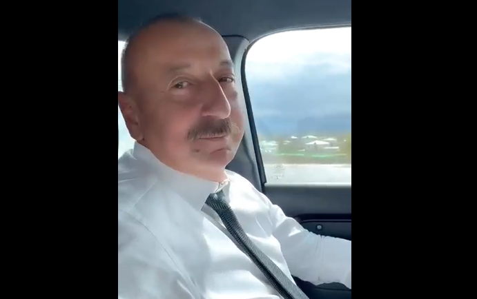 Mehriban Əliyeva İlham Əliyevin səmimi görüntüsünü paylaşdı