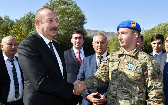 Prezidentin 19 yaşlı Vətən Müharibəsi Qəhrəmanı ilə söhbəti