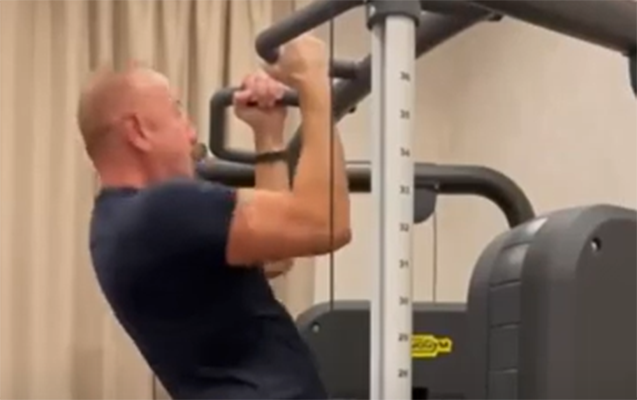 Mehriban Əliyeva Prezidentin maraqlı görüntüsünü paylaşdı