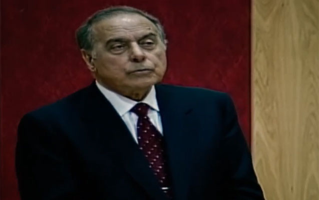 Heydər Əliyevin həmsədrlərə sərt iradları