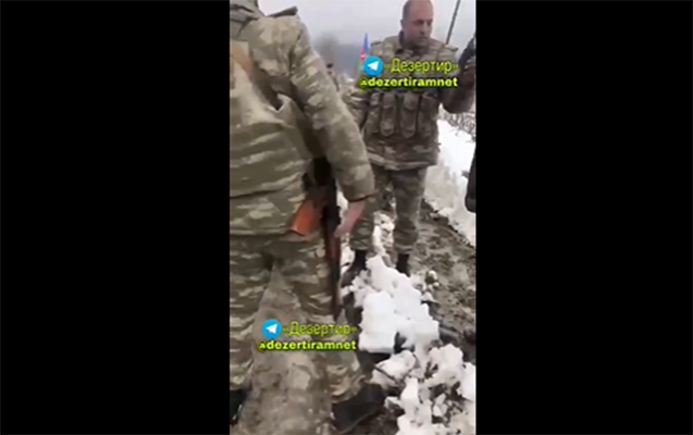 Azərbaycan zabitindən sülhməramlılara dərs