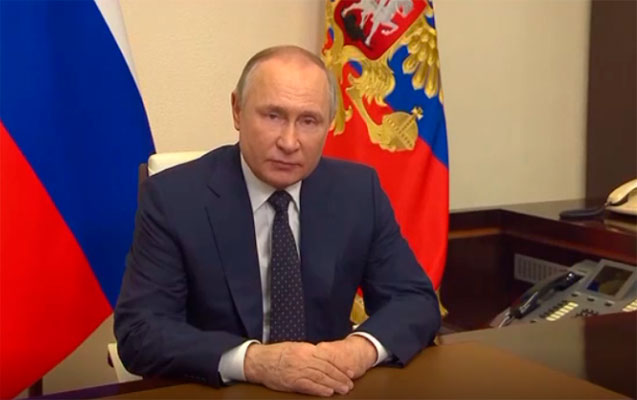 Putinin son bir aydakı dəyişikliyi