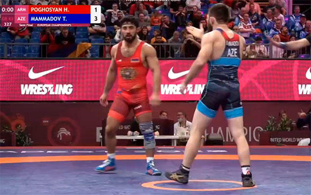 Erməni idmançının güləşçimizə qarşı təxribatının