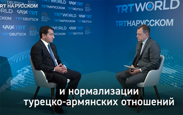 Hikmət Hacıyevdən Ermənistana təkliflərlə bağlı açıqlama