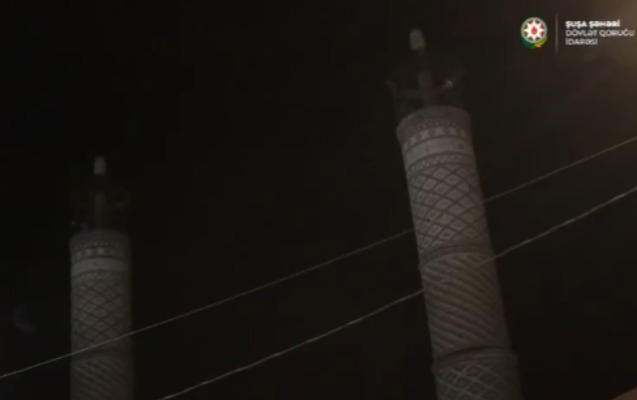 Şuşada imsak vaxtı azan səsləndirildi