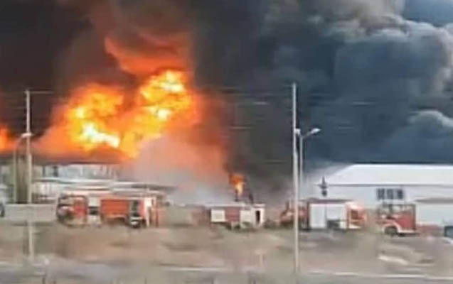 “Azərsun Sənaye Parkı”nda yanğın