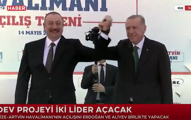 İlham Əliyev Türkiyədə