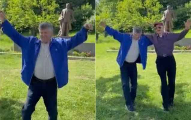 Kanadalı qonaqlar Şuşada belə rəqs etdilər