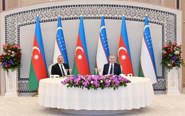 Prezidentlər konsert izlədi