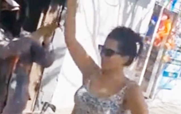 Aynurun küçədəki bu rəqsi maraqla qarşılandı