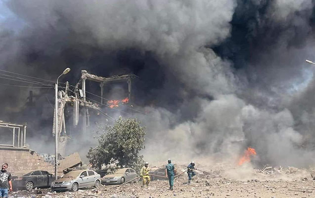 İrəvandakı partlayışda 61 nəfər yaralandı