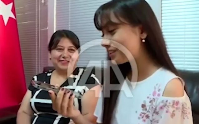 700 bal yığan Nigara Türkiyədən rektor zəng vurdu