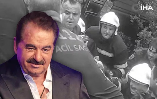 İbrahim Tatlıses qəzaya düşdü