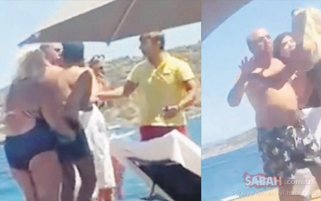 Bodrumda Diana Əhədpurla eks-deputat arasında dava