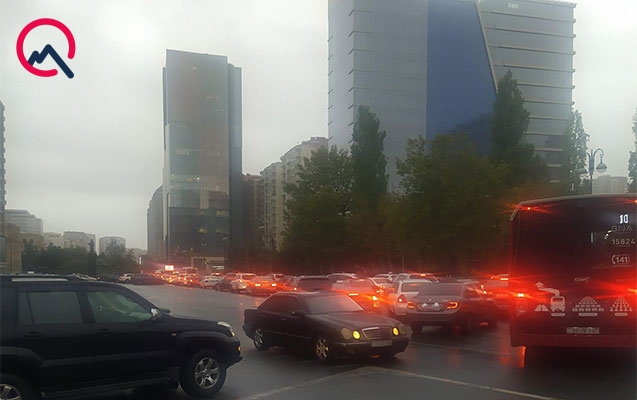 Bakı yolları bu gün...